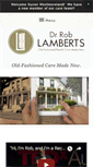 Mobile Screenshot of doctorlamberts.org